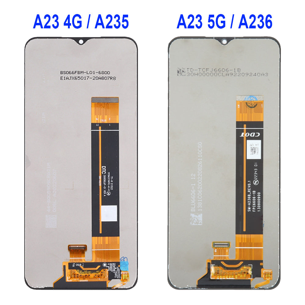 Display Samsung A236 / A23 5G 2022 Comp. Negro Calidad OLED